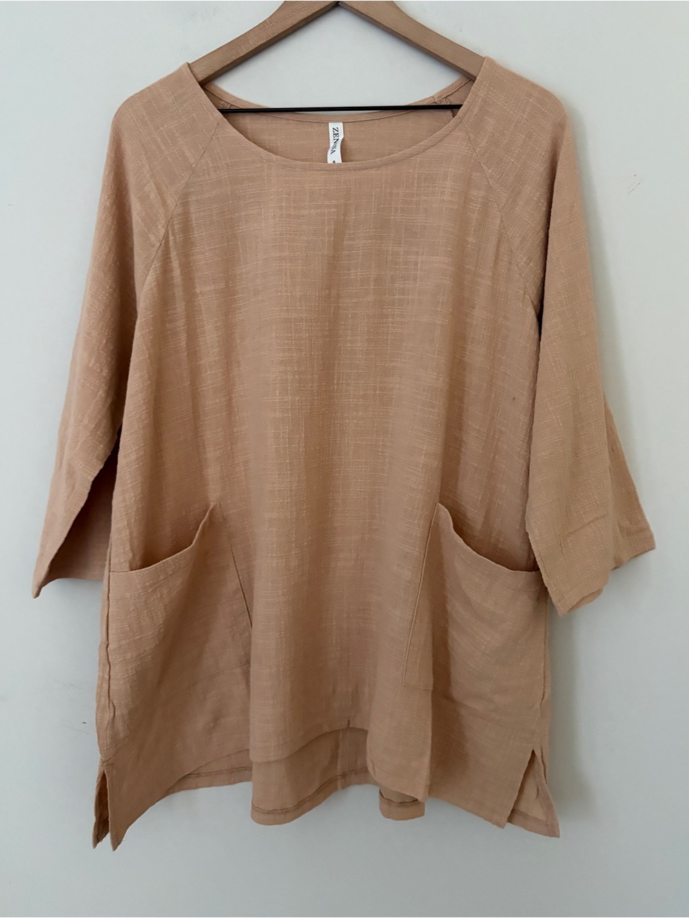 Zenana Outfitters Pullover Tunic Top-S - Picture 2 of 7